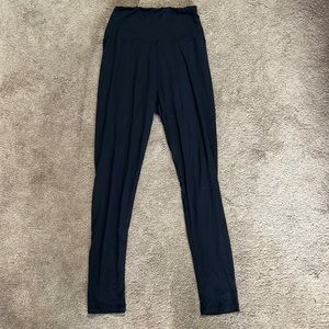 Amazon black full length leggings size small/medium